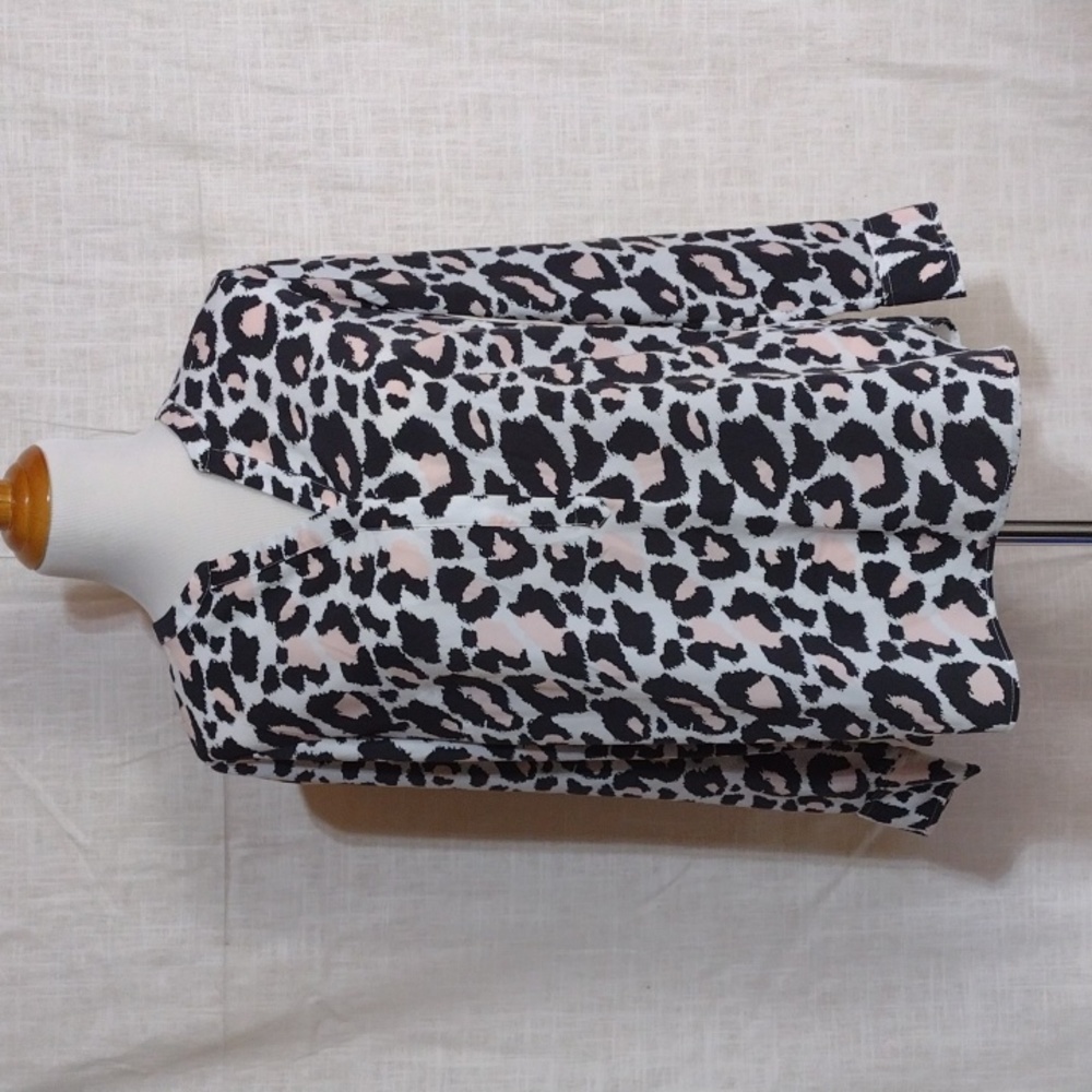 Talbots Leopard-Print Popover - Light And Airy! - image 1